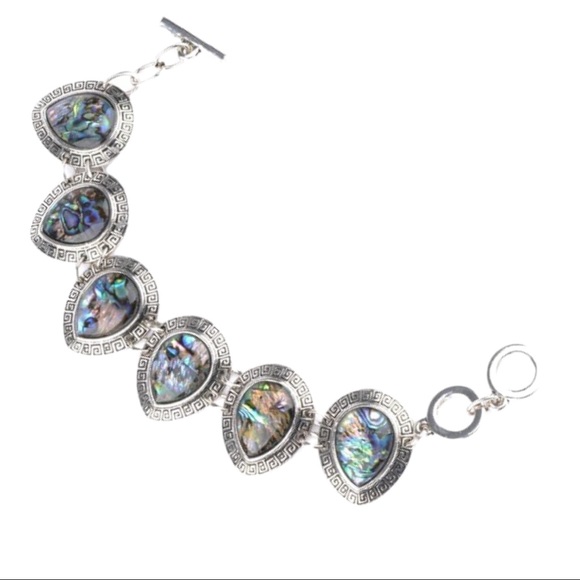 3 pcs Water Drop Necklace, Bracelet, &Earrings Set - Picture 4 of 4